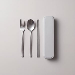 Stainless Cutlery Set with Case